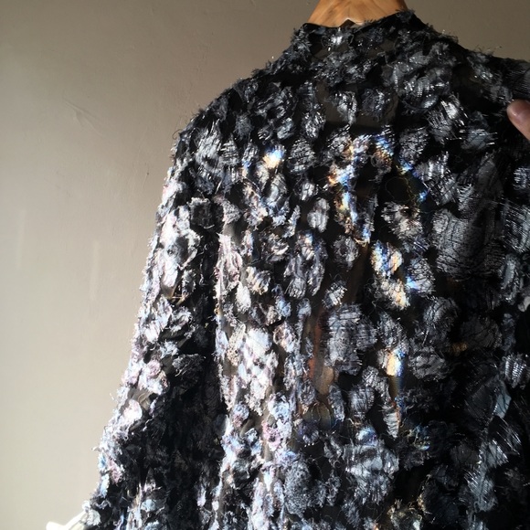 SOLD ON ETSY 💔 Bohemian duster sheer lurex - Picture 4 of 8